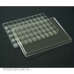 AS ONE Storage Tray Sample 5x10 Square T-001-50 Series (Baki Penyimanan Sampel)