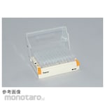 MATRIX 2D Tri-code tube with side coding, V-bottom, 1.4mL