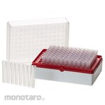 Simport BIOTUBE(TM) rack with 8 tubes red sterilized T100-4R series