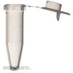 Simport Microtube flat top with tab 1.5ml conical type natural low adsorption type T330-8LST series