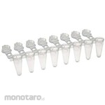 Simport PCR 8 tubes & single lock flat cap 0.1ml natural T320-2LPN series