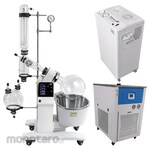DLAB Digital Rotary Evaporator 20L Set with Vacuum Pump with Recirculating Chiller