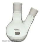 IWAKI Boiling Flask Flat Bottom with TS Joint 2 Neck