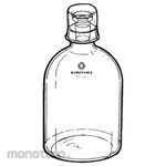 KIRIYAMA Glass GSK double-stoppered ether bottle, white