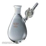 VIDTEC Eggplant-Shaped Schrenk F Type F Glass Cock