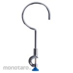 SIWARE Open Funnel Ring with Bosshead Chromium