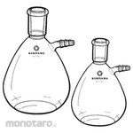 KIRIYAMA Glass Suction Flask F13B-4 Series