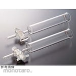 Cosmo Speed Flat bottom chromatograph tube with PTFE cock 2434 series
