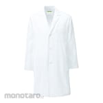 AS ONE Coat White Half-Length Men (Jas Lab)