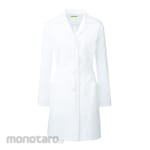 AS ONE Coat White Half-Length Women (Jas Lab)