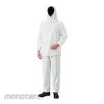 AS ONE Coating Clothe Top And Bottom Set With Central Chest Pocket (Fastener)