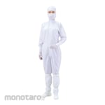 AS ONE Dust-free Garment/AS 197 C Hooded and Clean-washed White S
