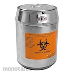 BEL-ART Automatic Open And Close Biohazard Canister