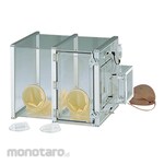 AS ONE Glove Box Positive Pressure PC With Outlet