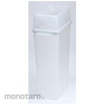 AS ONE Transparent Sorting Duster #25 Body and Lid Set General Use Semi-Transparent
