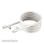 AS ONE Double Tube Heat Exchanger Stainless Steel