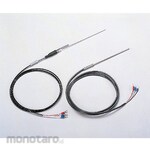 AS ONE Fluorine Resin Coated Resistance Temperature Sensor FPT Series with English Calibration Certificate