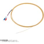 AS ONE Insulated K Thermocouple, Glass Insulated, Φ0.25mm, DS-2000-025 Series