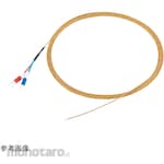 AS ONE Insulated K Thermocouple, Glass Insulated, Φ0.5mm, DS-2000-05 Series