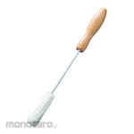 AS ONE Laboran Sikat Spons Gagang Kayu untuk Tabung Reaksi