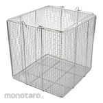 AS ONE Stainless Steel Square Washing Basket