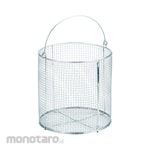 TRUSCO Stainless Steel Cleaning Basket (Round)