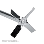 AS ONE Stainless Stirring Rod Cross Blade for Stirrer Front Lab
