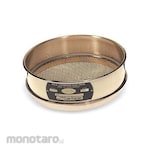 Cole Parmer Testing Sieve 8 Inch OD Brass Wire Half Height