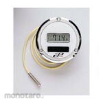 Cole Parmer Panel-Mount Solar Powered Thermometer With Plastic Case