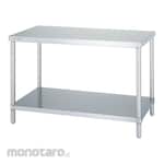 AS ONE Silent Stainless Steel Workbench