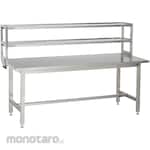 Sakae Stainless steel simple stand (H450/2-tier type)