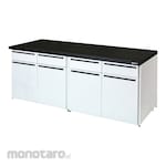 AS ONE Side Laboratory Bench Steel Unit Flat Type