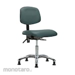 Cole Parmer Ergonomic Chair Desk Height No Arms Chrome Casters