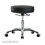 Cole Parmer Ergonomic Stool Bench Height Gliders No Foot Ring
