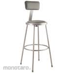 NATIONAL PUBLIC SEATING Round Stool Welded Tube Leg