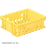 AS ONE Mid-Pack Crate S-40 Yellow