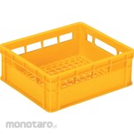 AS ONE Milk Crate MI-20 Yellow