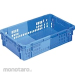 AS ONE SN Container C#33-2 Bottom Solid Blue/Light Blue