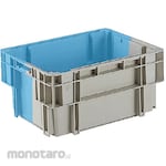 AS ONE SN Container N#20B with drainage hole A Gray/Light Blue