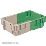 AS ONE SN Container N#22 with drainage hole A Gray/Green