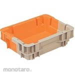 AS ONE SN Container N#7 with drainage hole A Gray/Orange