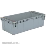 AS ONE Sun Bucket 160N with Drain Hole and Handle, Light Gray