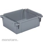 AS ONE Sun Bucket 27NB with holes and handle, light gray