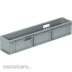 AS ONE TP Standard Container TP181.5 with Bottom Hole, Light Gray