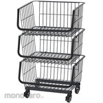 AS ONE Stacking Wire Rack 61-797-68 Series