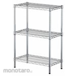 Store Express Wire rack, 35cm deep, with adjustable feet.
