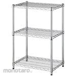 Store Express Wire rack, 35cm deep, with casters.