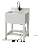 AS ONE PVC Sink with Faucet and Foot Switch