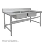FOTEC Standart Double Sink with BS Knock Down