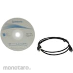 SIBATA SCIENTIFIC TECHNOLOGY Communication cable with software LD-5R type